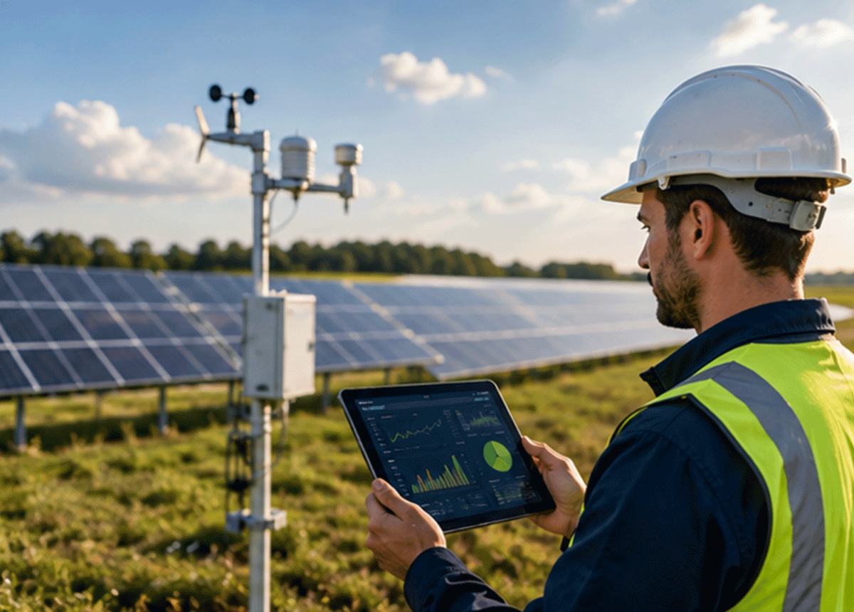 Solar site assessment and monitoring